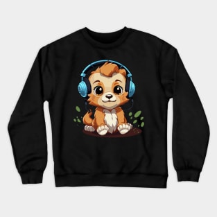 Baby Lion Crewneck Sweatshirt